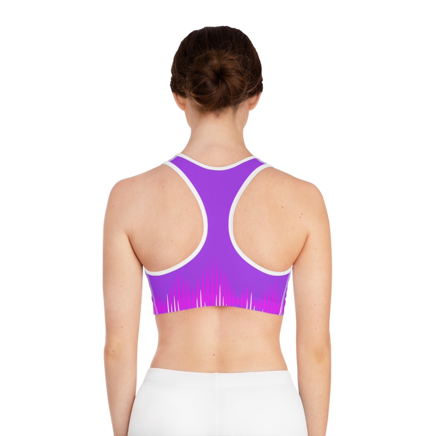 "Unleash the Energy" Sports Bra – Vibrant Performance Wear