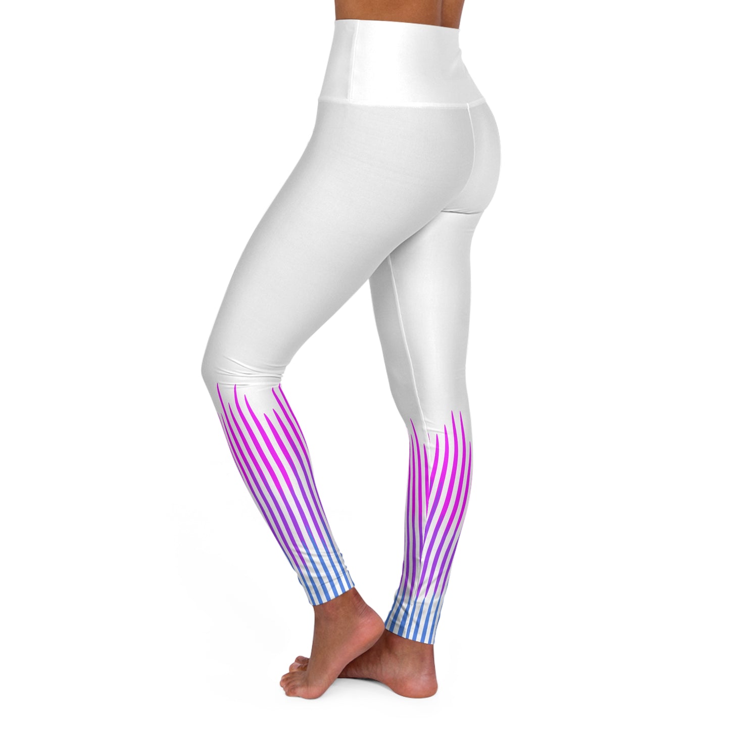 Gradient Pulse High-Waisted Yoga Leggings