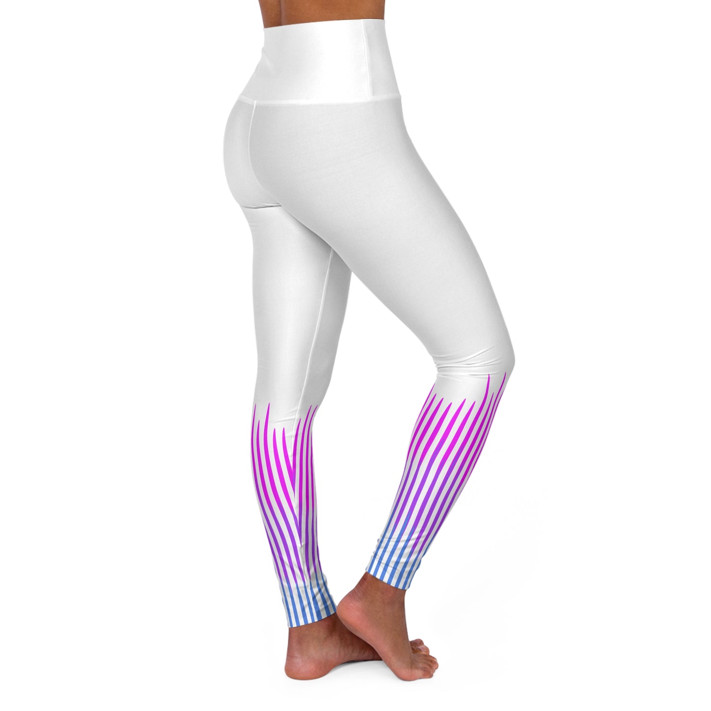 Gradient Pulse High-Waisted Yoga Leggings