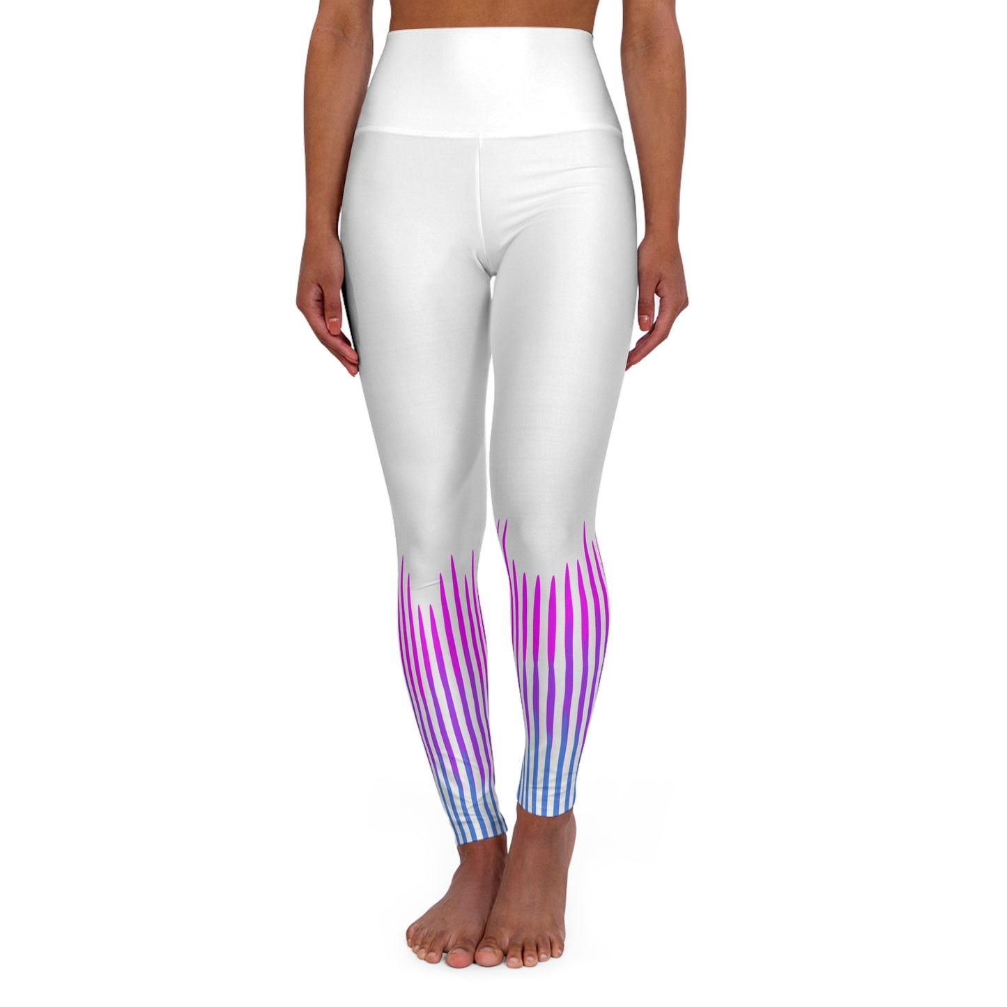 Gradient Pulse High-Waisted Yoga Leggings