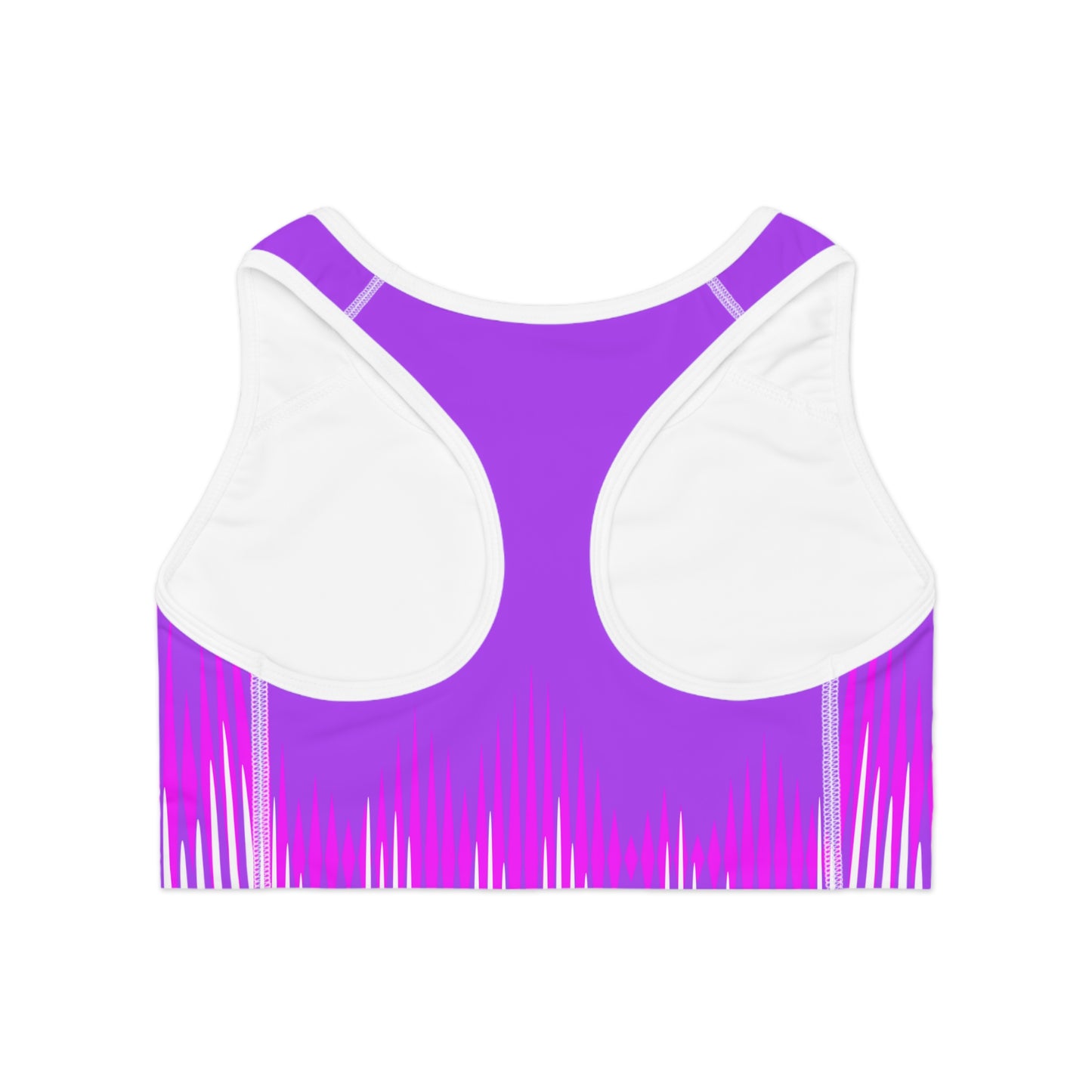 "Unleash the Energy" Sports Bra – Vibrant Performance Wear